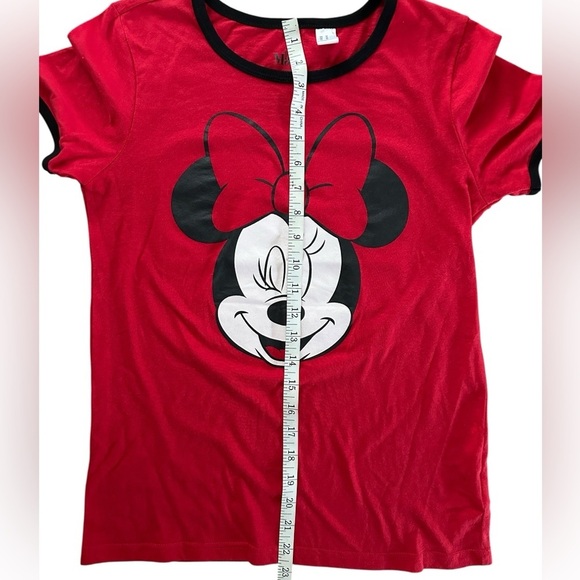 Disney Minnie Mouse Red Graphic Tee – Women’s M - Picture 4 of 7